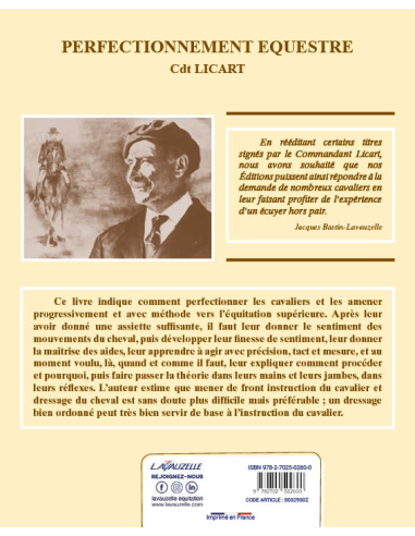 Licart - Perfectionnement équestre