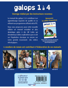 galops 1 à 4 - Manuel de préparation aux examens fédéraux 2