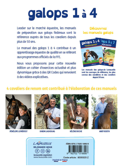 galops 1 à 4 - Cahier d'Exercices galops 1 à 4 - Cahier d'Exercices