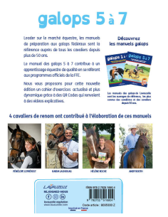 galops 5 à 7 - Cahier d'Exercices 2