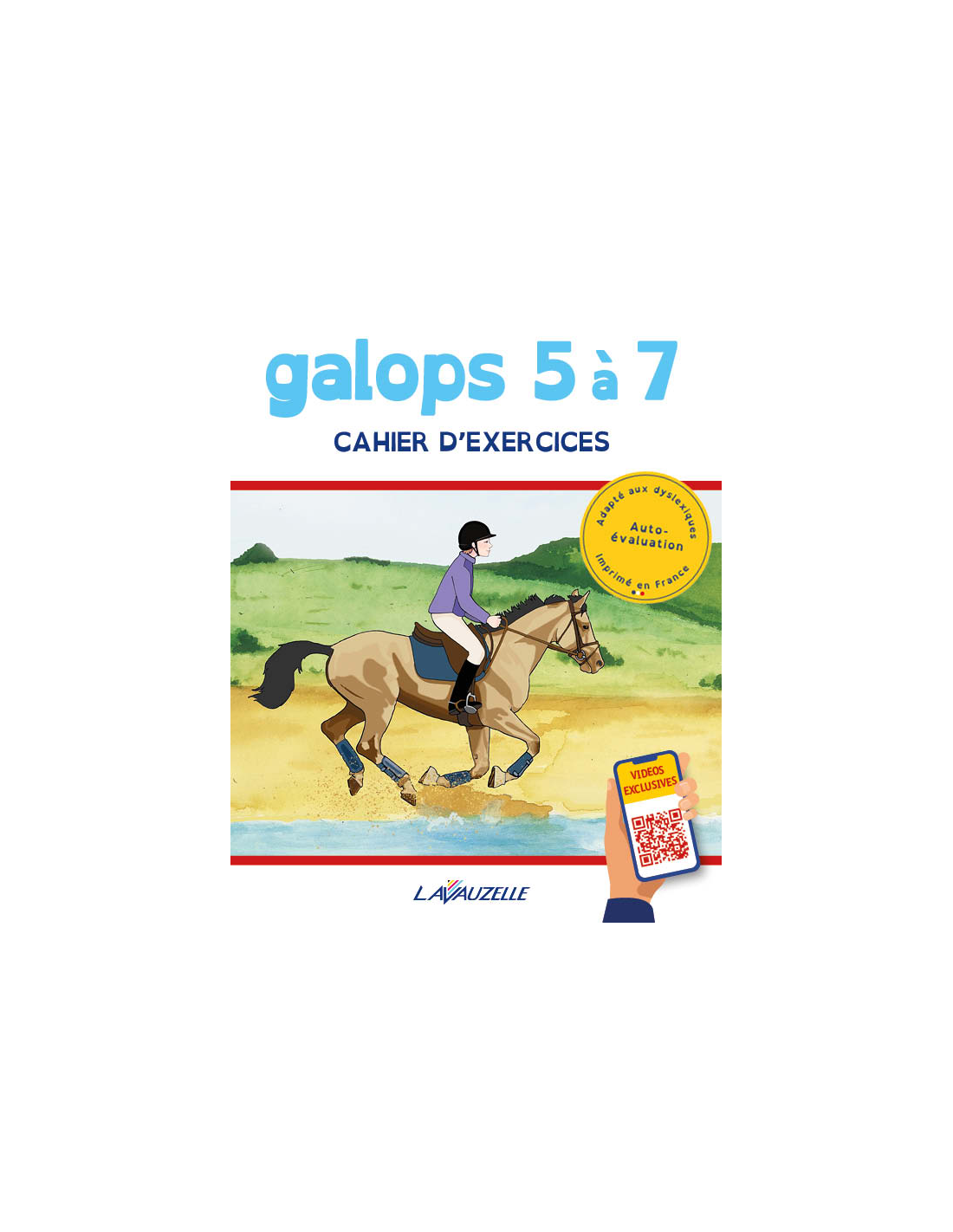 Galopia mon cahier Galop 3 Lavauzelle - Equestra