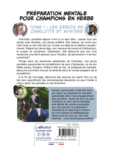Préparation mentale pour champions en herbe - Tome 1 - Les débuts de Charlotte et Mystère