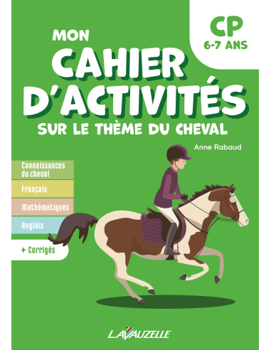 Mon Cahier d'activités sur le thème du cheval - Niveau CP