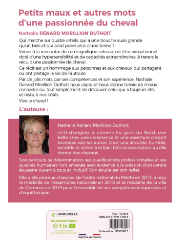 Petits maux et autres mots d’une passionnée du cheval