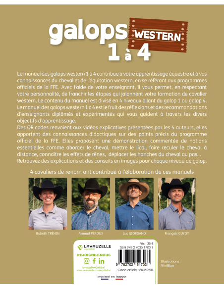 galops western 1 à 4 galops western 1 à 4