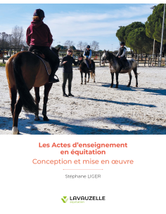 Les Actes d'enseignement en équitation - Conception et mise en œuvre