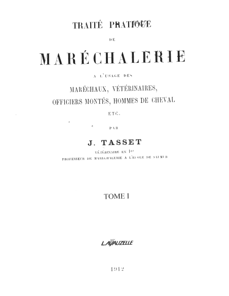 Maréchalerie - Tome 1