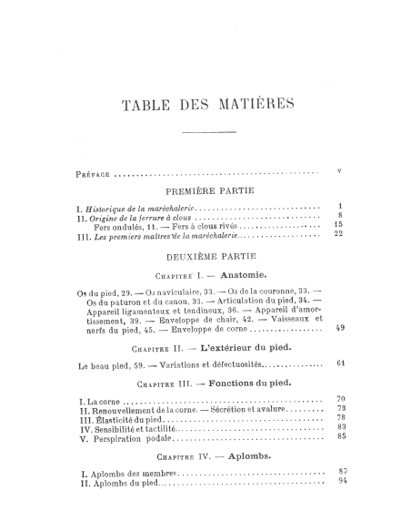 Maréchalerie - Tome 1