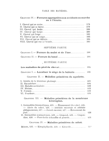 Maréchalerie - Tome 1