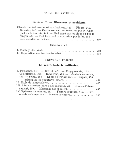 Maréchalerie - Tome 1