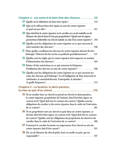 50 questions en droit équin : réponses aux cavaliers des centres équestres