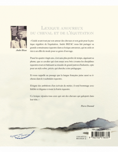 Lexique amoureux du cheval et de l'équitation